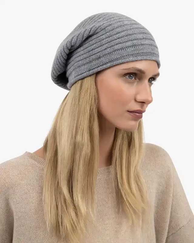 Sorbonne Beret - Medium Grey