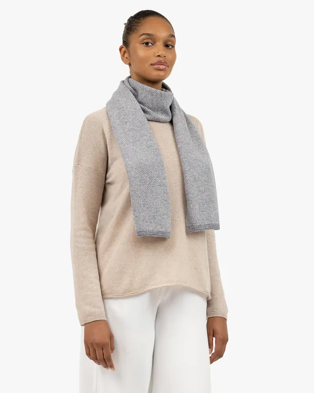 Women's San Carlo Scarf - Medium Grey