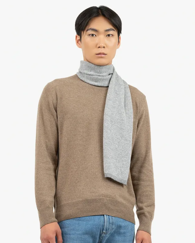 Men's San Carlo Scarf - Medium Grey
