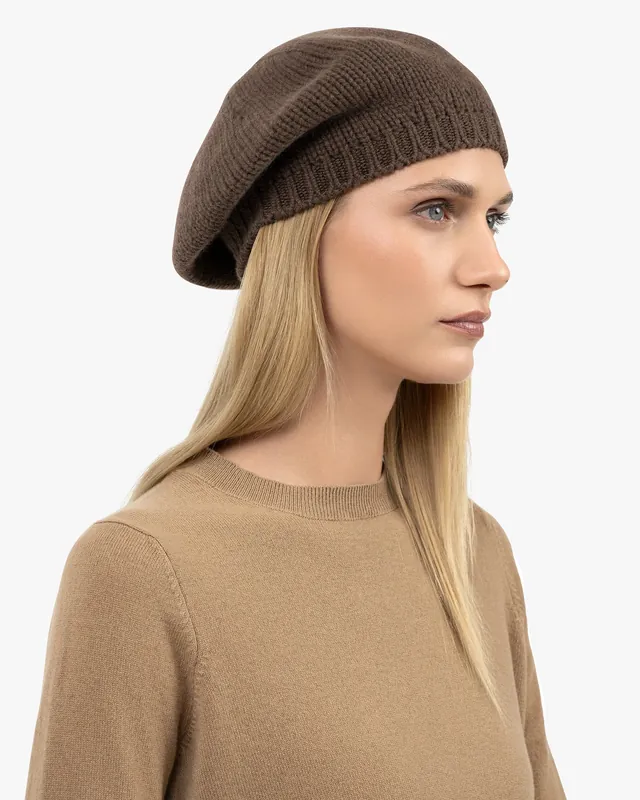 Virginia Beret - Brown