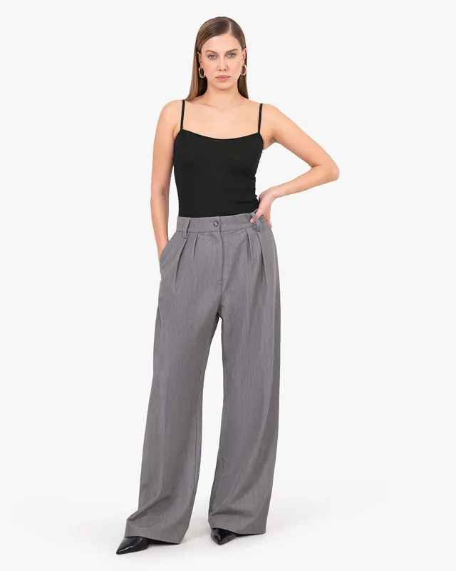 Pleated Top - Black