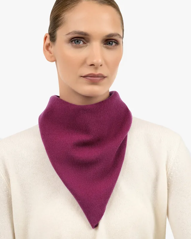 Women's Bandana Scarf - Magenta