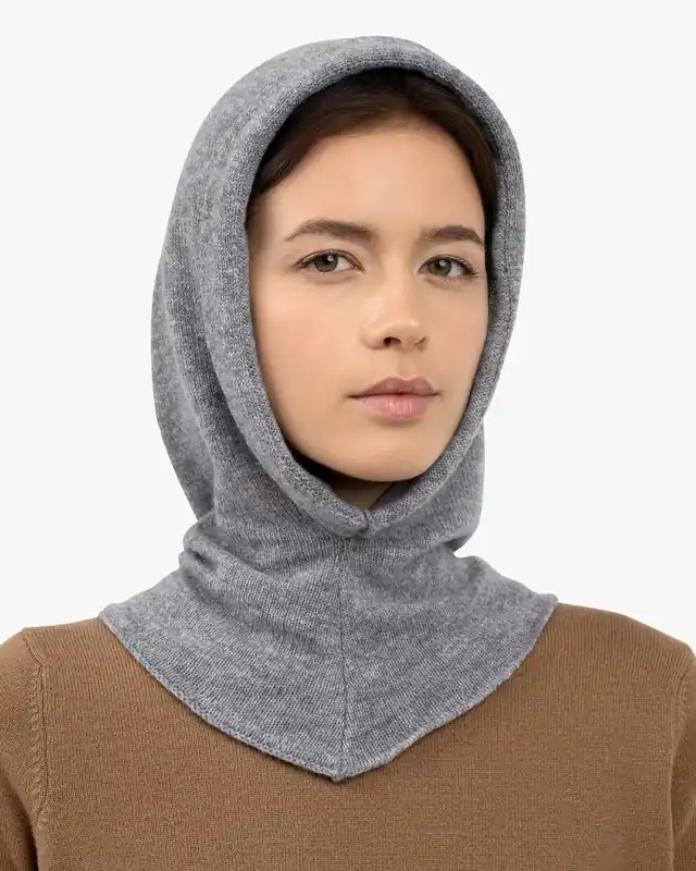 Hoodie Hat - Medium Grey
