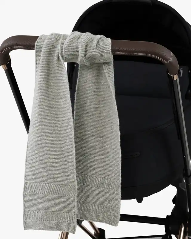 Links Baby Scarf - Light Grey