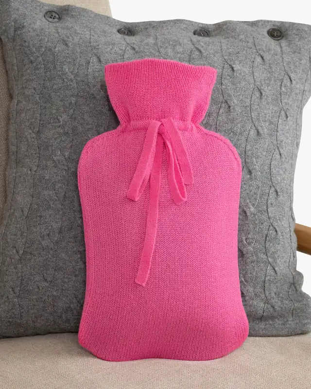 Hot Water Bottle Cover - Fuchsia