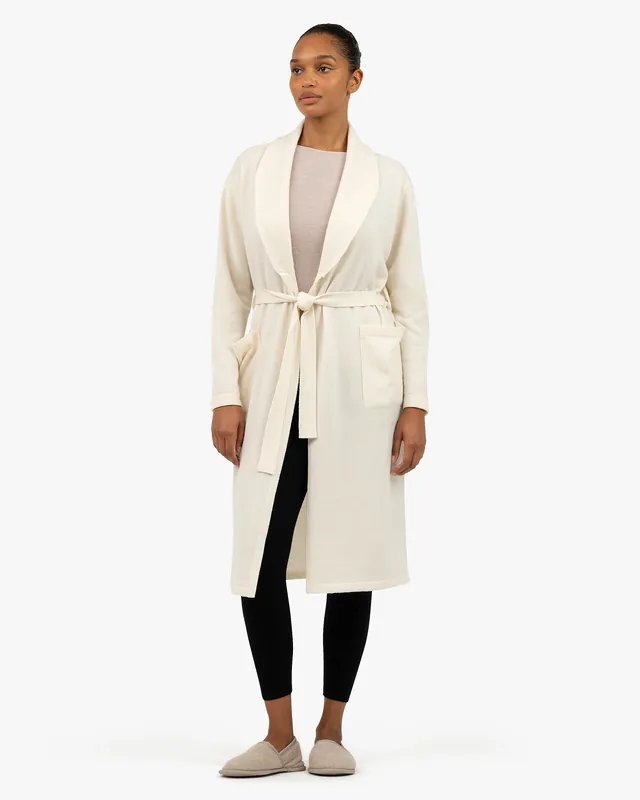 Lorien Lounge Robe - White