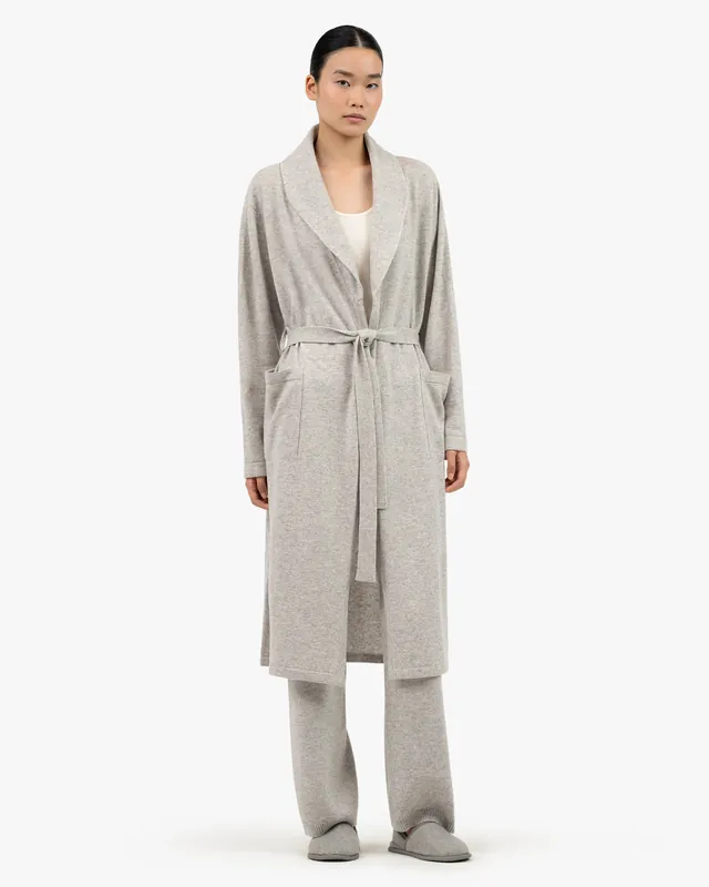 Lorien Lounge Robe - Light Grey