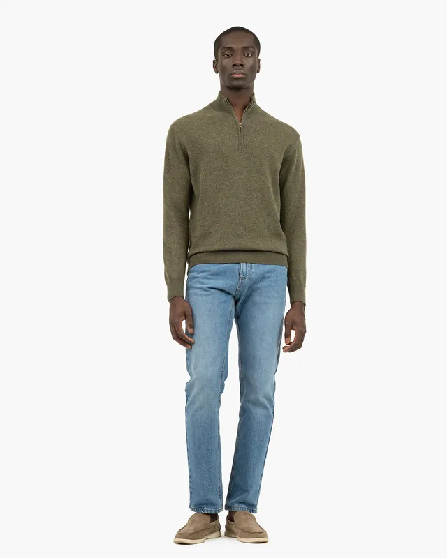 Men's Classic Quarter-Zip - Green