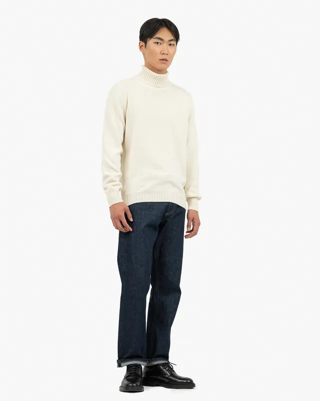 Men's Faloria Turtleneck Sweater - White