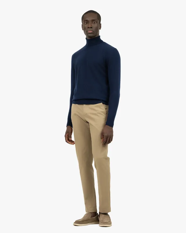 Men's Sevile Turtleneck Sweater - Blue