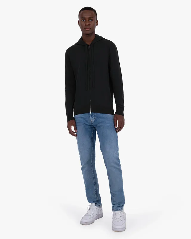 Men's Giza Zip Hoodie - Black