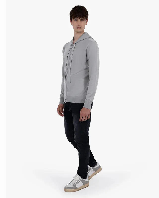 Men's Giza Zip Hoodie - Grey