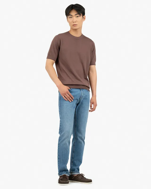 Men's Giza Tee - Brown