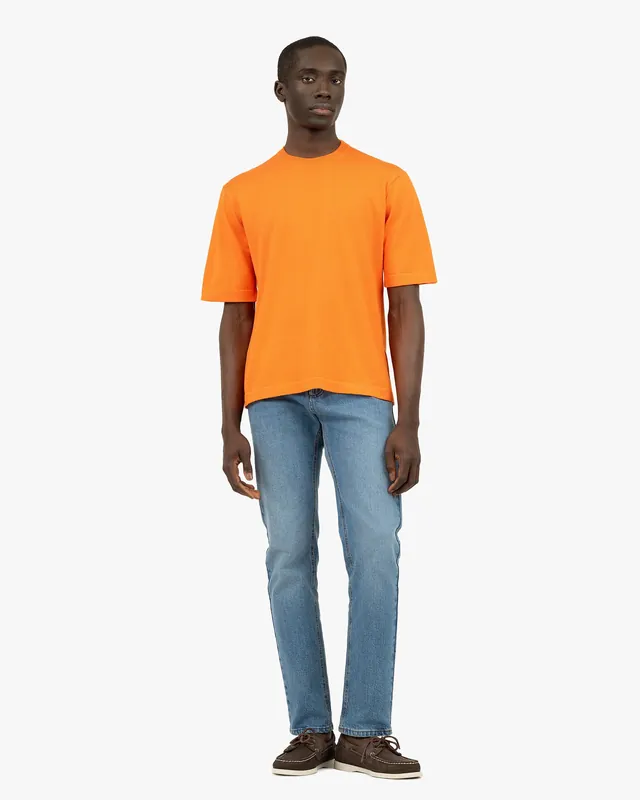 Men's Giza Maxi Tee - Orange