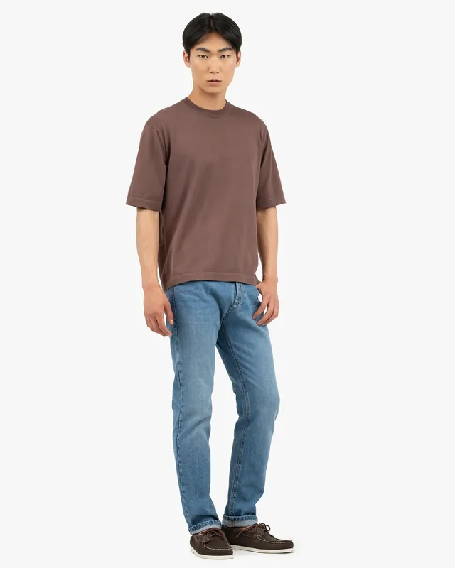 Men's Giza Maxi Tee - Brown