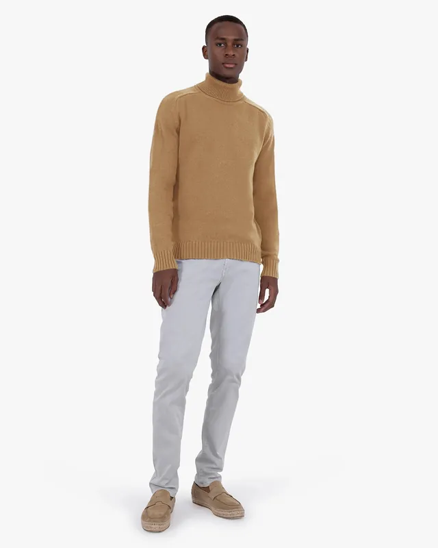 Men's Moritz Turtleneck Sweater - Hazelnut