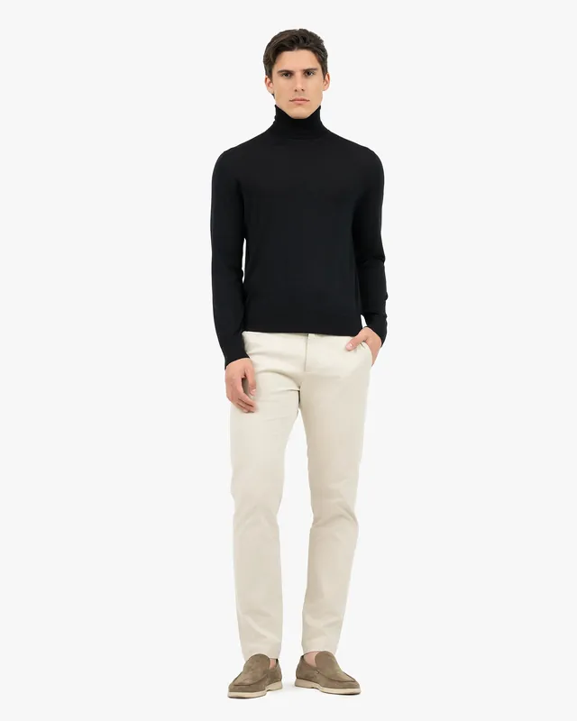 Men's Belmond Turtleneck Sweater - Black