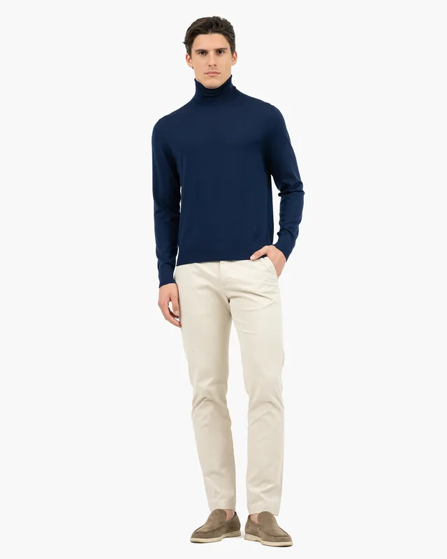 Men's Belmond Turtleneck Sweater - Blue