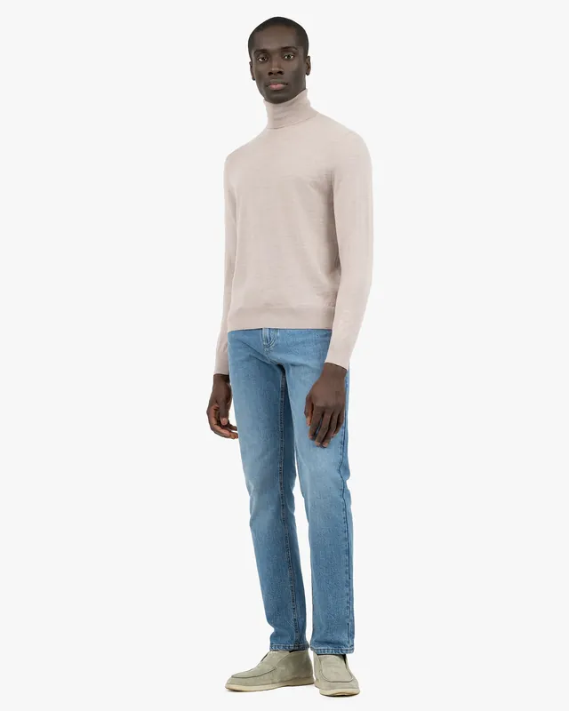 Men's Belmond Turtleneck Sweater - Beige