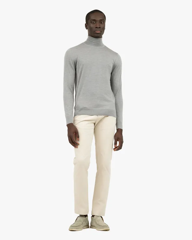Men's Ritz Turtleneck Sweater - Grey