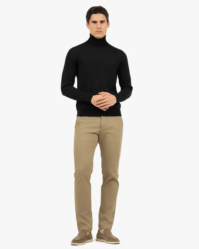 Men's Ritz Turtleneck Sweater - Black