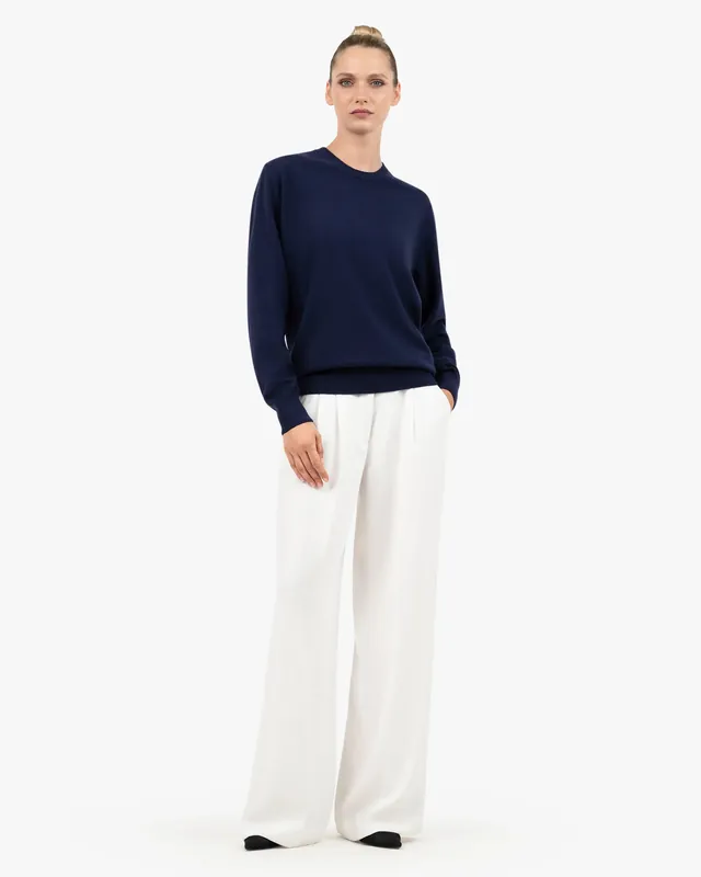 Essential Boyfriend Sweater - Blue
