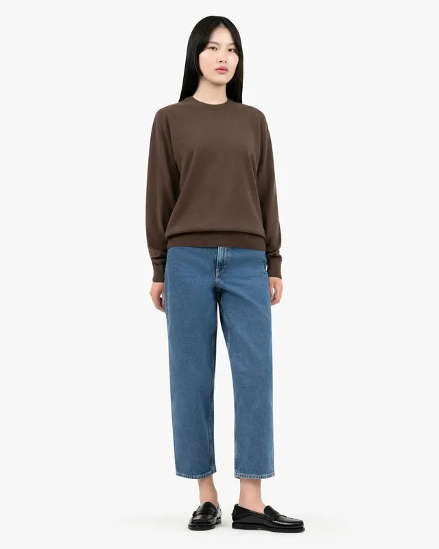 Essential Boyfriend Sweater - Brown