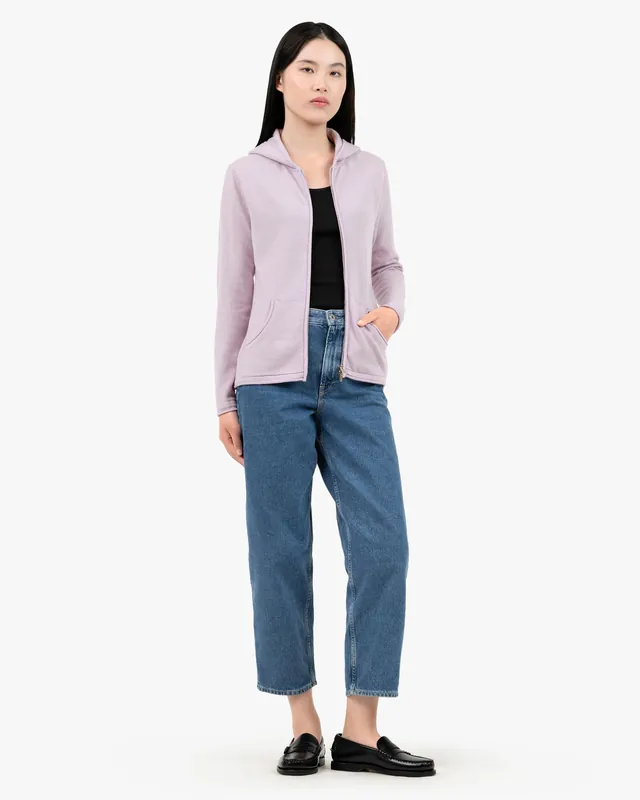 Women's Salò Zip Hoodie - Lilac