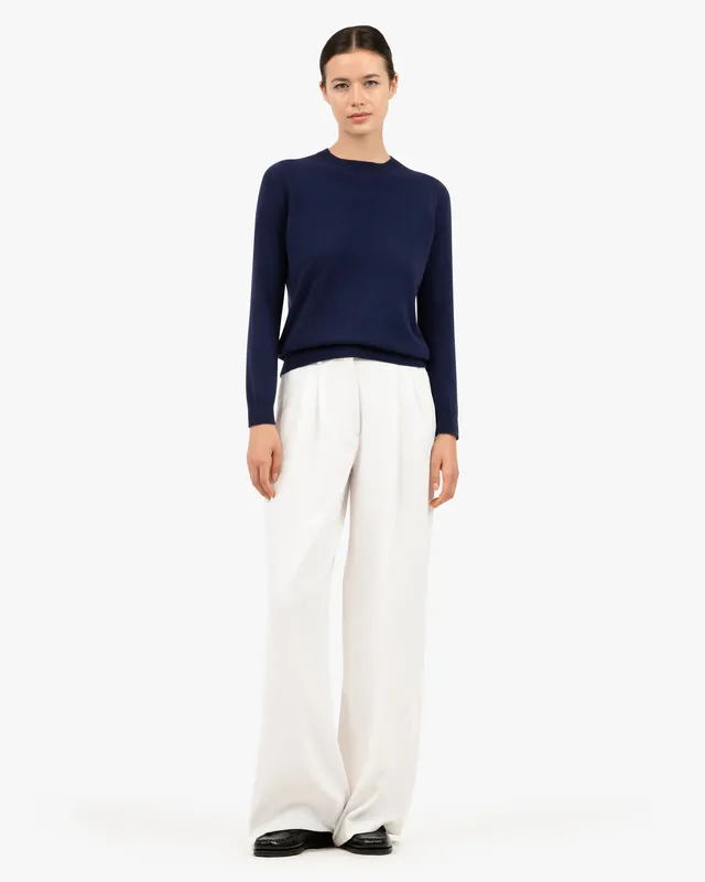 Women's Tribeca Crew Neck Sweater - Blue