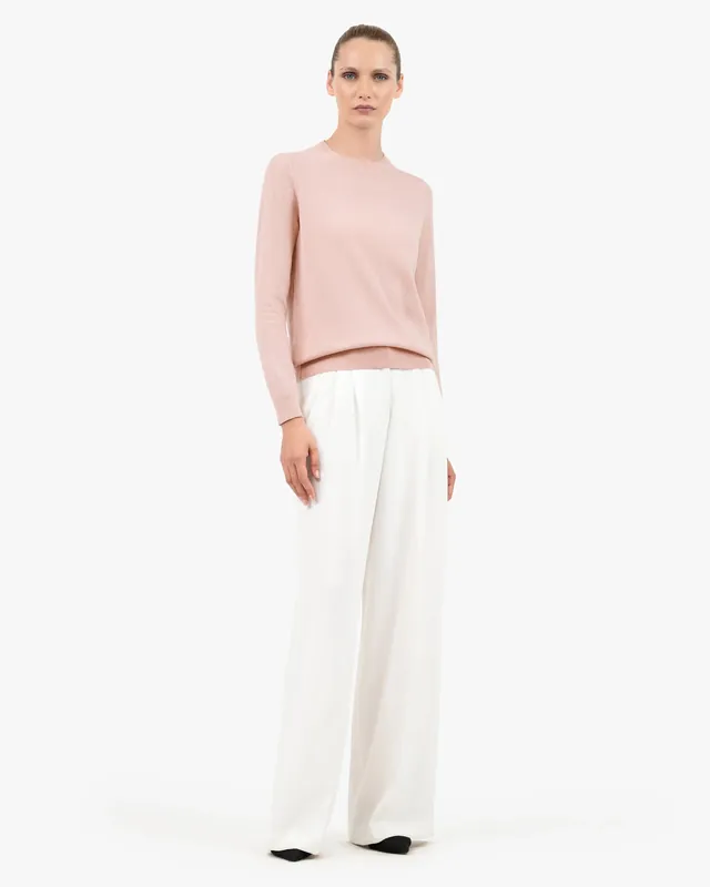 Women's Tribeca Crew Neck Sweater - Rose