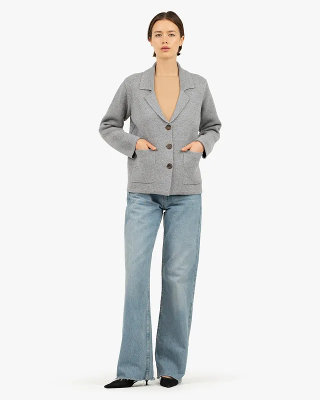 Women's Milford Blazer - Medium Grey