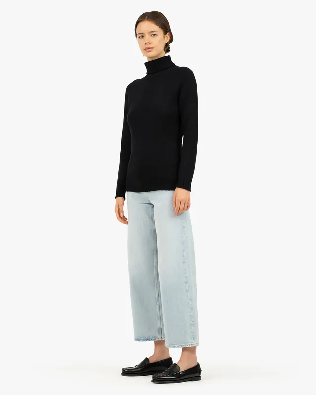 Women's Parksville Turtleneck Sweater - Black