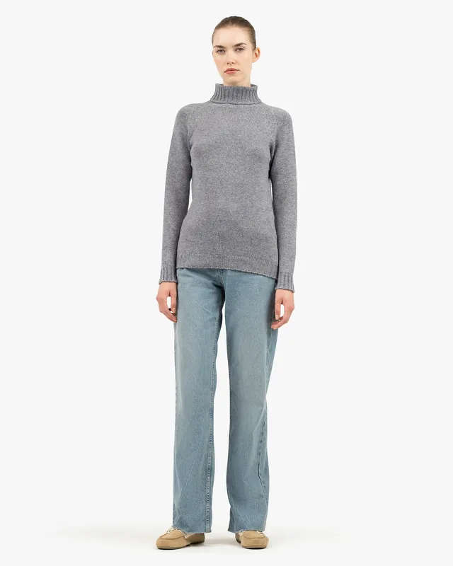 Women's Parksville Turtleneck Sweater - Medium Grey