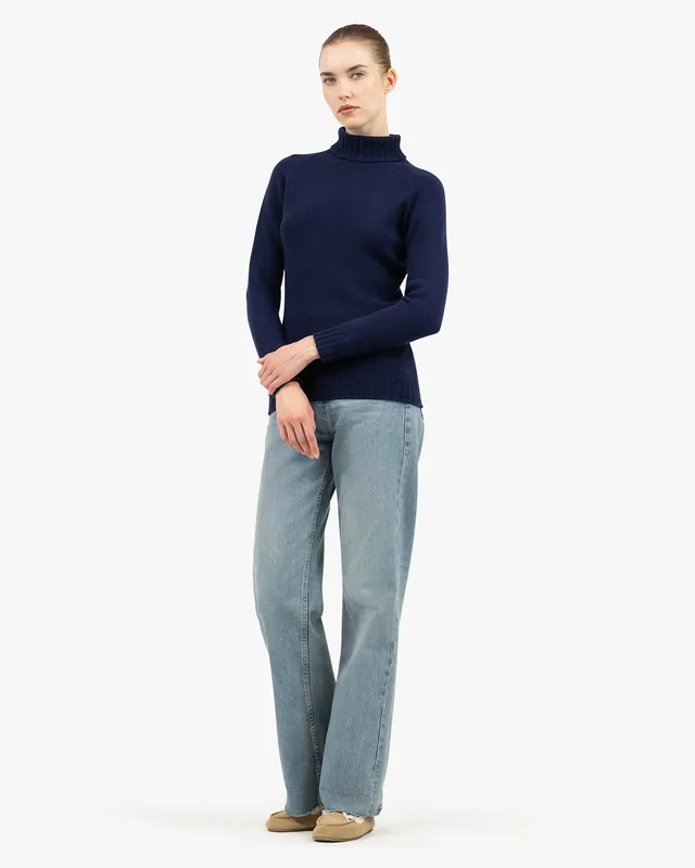 Women's Parksville Turtleneck Sweater - Blue