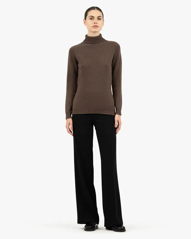 Women's Parksville Turtleneck Sweater - Brown