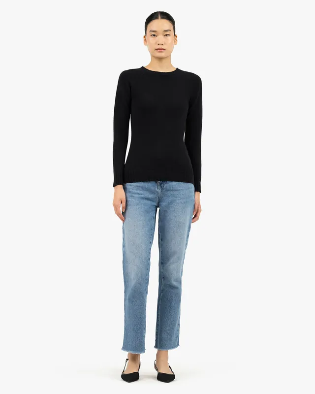 Women's Parksville Crew Neck Sweater - Black