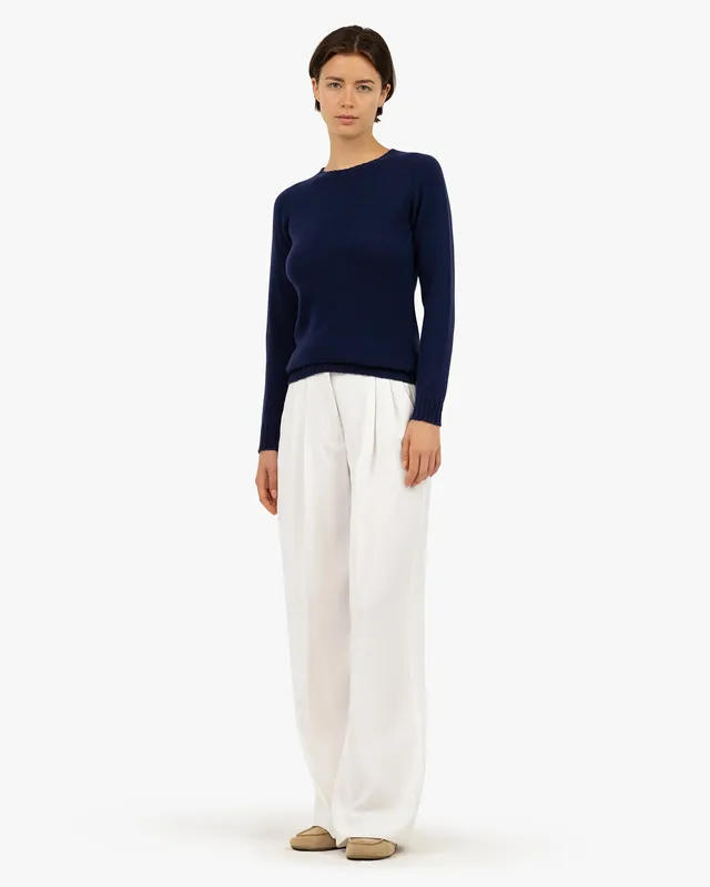 Women's Parksville Crew Neck Sweater - Blue