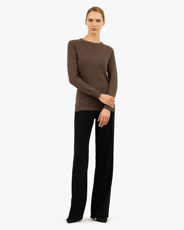 Women's Parksville Crew Neck Sweater - Brown