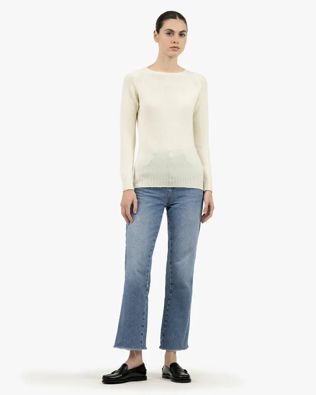 Women's Parksville Crew Neck Sweater - White