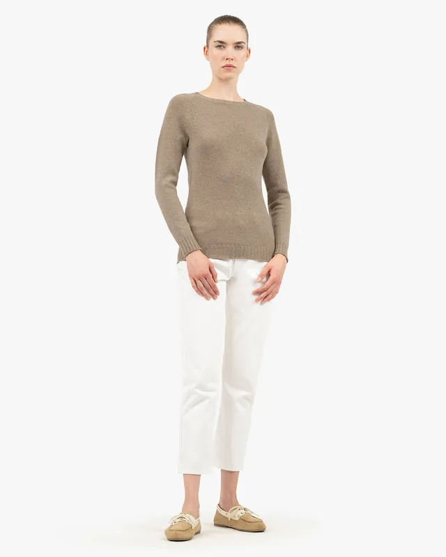 Women's Parksville Crew Neck Sweater - Taupe