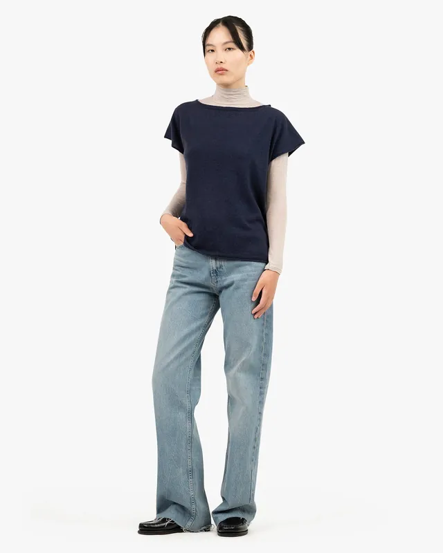 Siena Top Sweater - Blue
