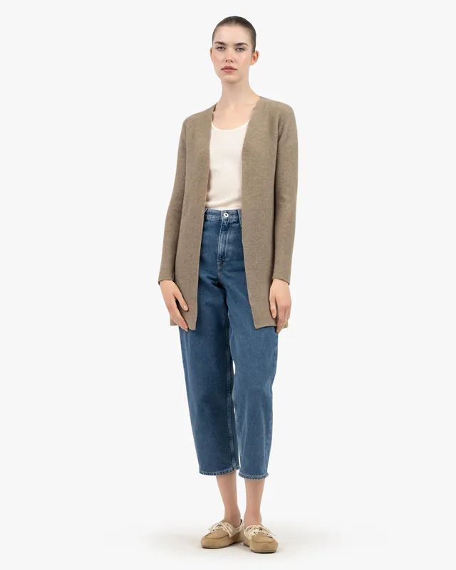 Soffio Cardigan - Taupe