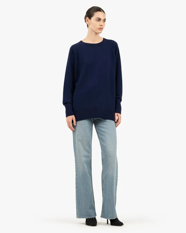 Mosel Maxi Boat Neck - Blue