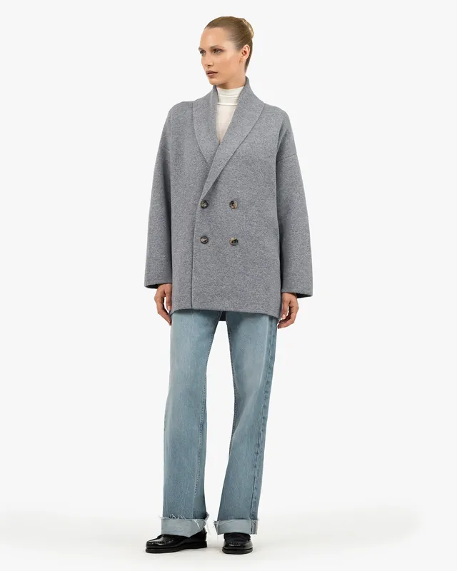Women's Rialto Coat Cardigan - Medium Grey