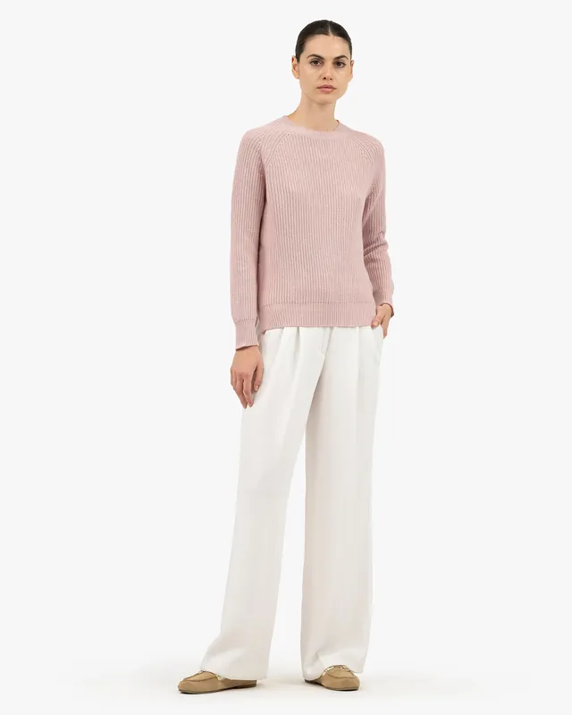 Women's Sorapis Crew Neck Sweater - Rose