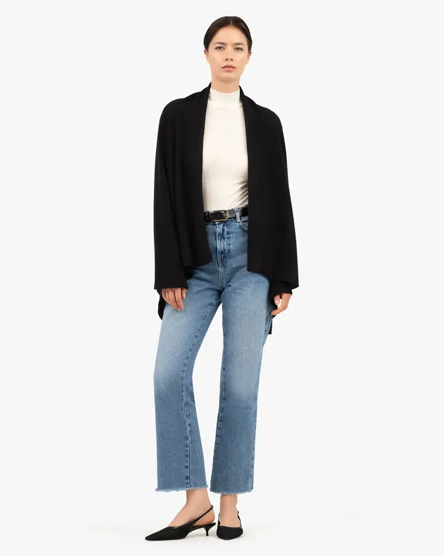 Ostuni Cardigan Wrap - Black