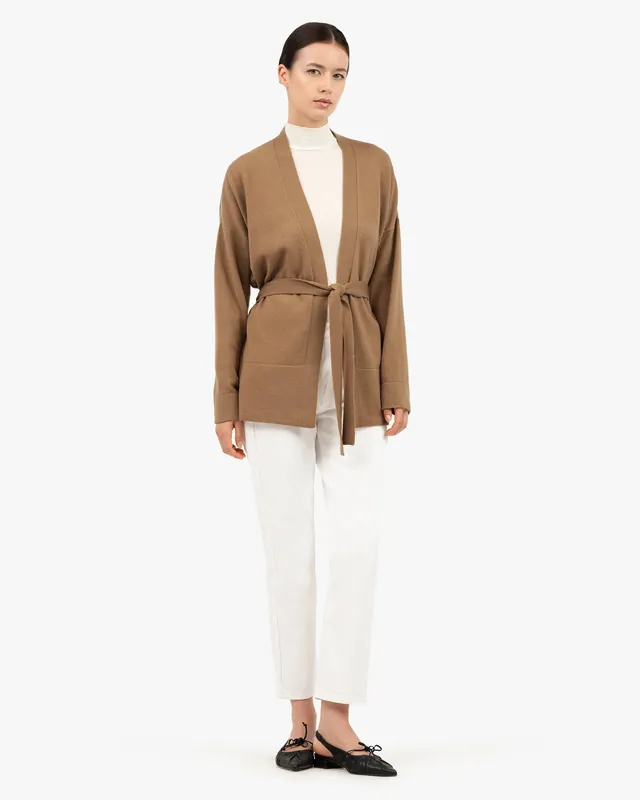 Women's Velia Cardigan - Camel