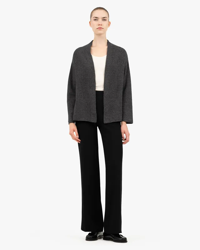 Women's Dolomiti Cardigan - Charcoal