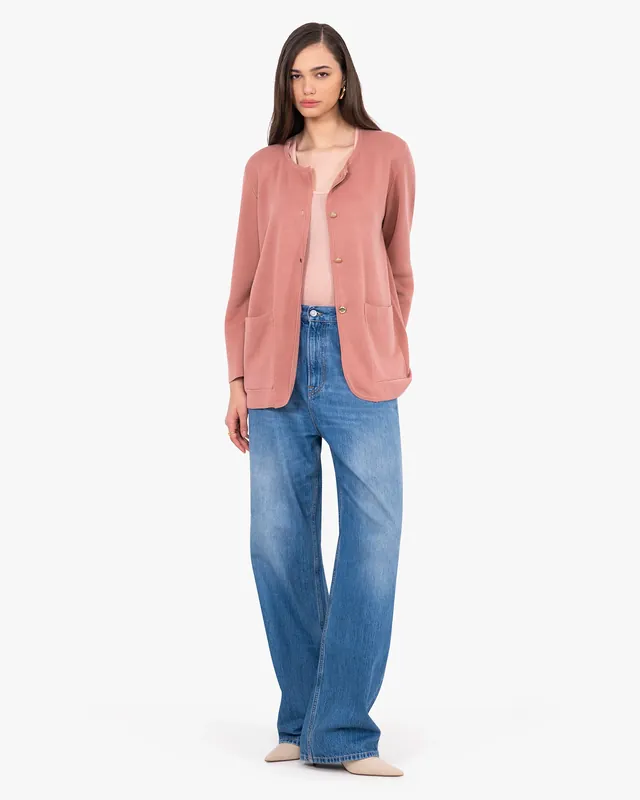 Women's Oasi Knit Jacket - Blush
