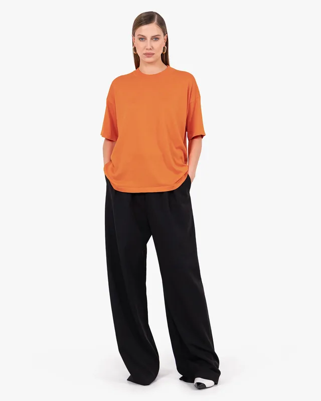Women's Oasi Maxi Tee - Orange